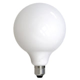 Bulbrite 776899, LED Filament 8.5 Watt Dimmable G40 Light Bulbs with a Milky Finish and Medium (E26) Base - 3000K (Soft White Light), 800 Lumens