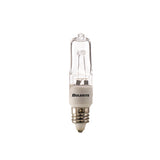 Bulbrite 75 Watt Dimmable Clear T4 Mini-Candelabra (E11) Halogen Bulb, 2900K, 1350 Lumens