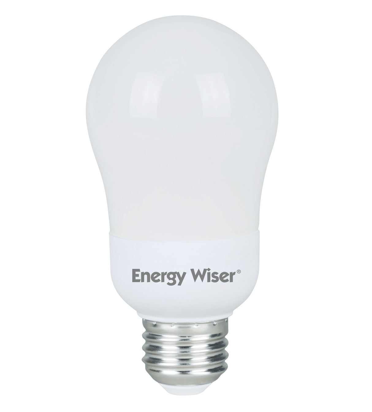 Bulbrite Energy Wiser CFL 15 Watt A19 Light Bulbs with Medium (E26) Screw Base, 2700K (Warm White Light)