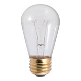 Bulbrite 11 Watt Dimmable Clear S14 Medium (E26) Incandescent Bulb