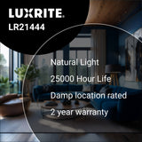 Luxrite LR21444 A19 11W 3000K Light Bulb