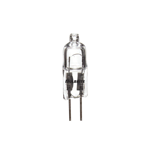 Bulbrite Halogen JC Bi-Pin T3 Light Bulb with G4 base, Clear, 2900K