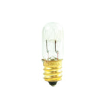 Bulbrite Incandescent Appliance, Amusement T4 Light Bulb with E12 base, Clear, 2700K