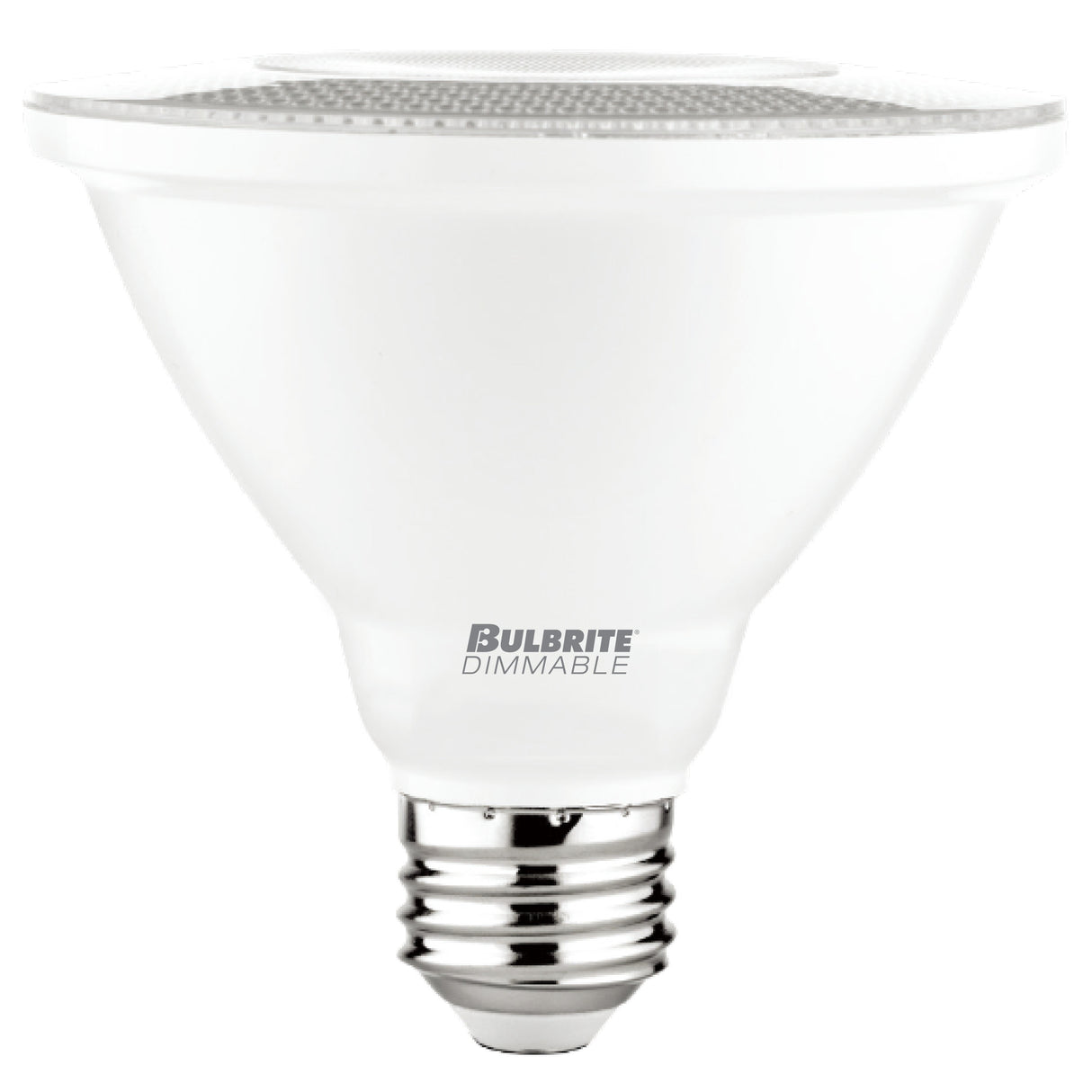 Bulbrite 10 Watt Dimmable Flood PAR30 Short Neck Medium (E26) LED Light Bulb - 3000K (Soft White Light), 800 Lumens