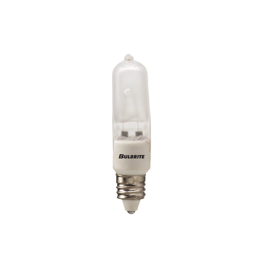 Bulbrite 50 Watt Dimmable Frost T4 Mini-Candelabra (E11) Halogen Light Bulbs