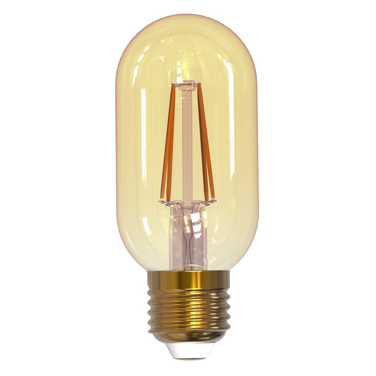 Bulbrite LED Filaments T14 Light Bulb with E26 base, Antique, 2100K, 315 Lumens