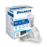 Bulbrite LED PAR20 Light Bulb with E26 base, 3000K, 500 Lumens