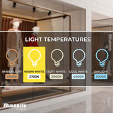 Bulbrite 10 Watt Dimmable Clear G12 Candelabra (E12) Incandescent Bulb