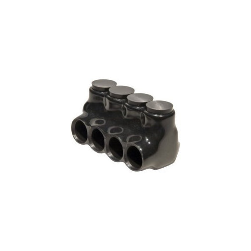 Morris Products 97541 Clear  Insulated Multi-Cable Connector - Dual Entry 6 Ports 600-250