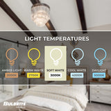 Bulbrite LED Mini T3 Non-Dimmable Festoon Base 24V Light Bulb 20 Watt Equivalent 3000K, Clear , Soft White