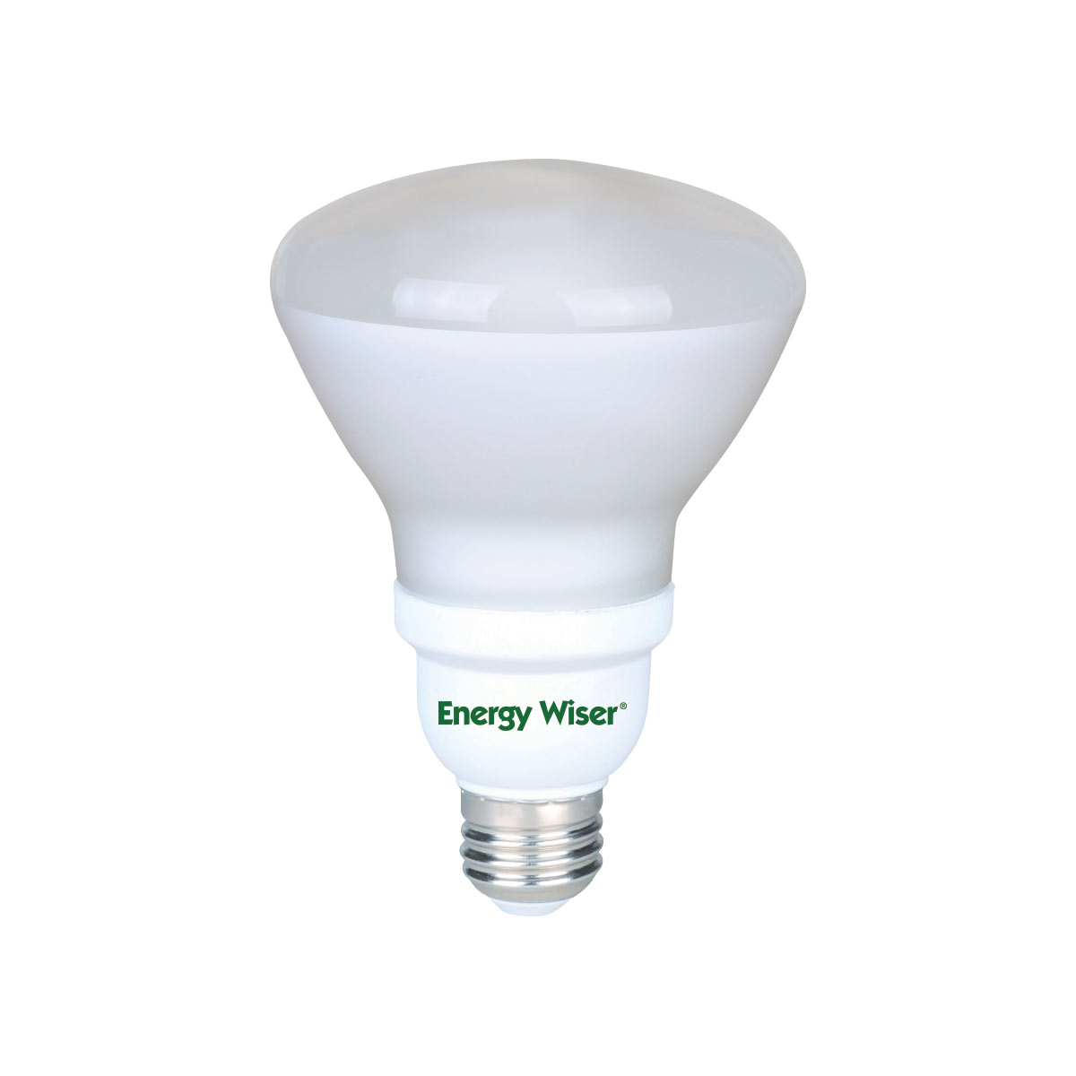 Bulbrite CFL Energy Wiser R30 Light Bulb with E26 base, Frost, 2700K