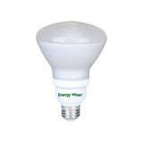 Bulbrite CFL Energy Wiser R30 Light Bulb with E26 base, Frost, 2700K