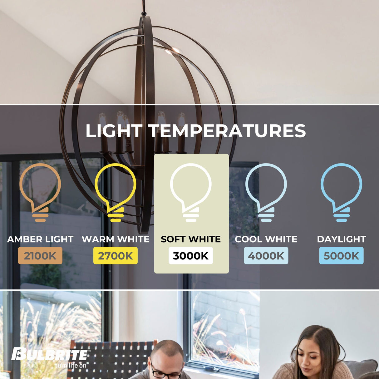 Bulbrite 3 Watt Dimmable Clear Filament T9 Medium (E26) LED Light Bulb - 250 Lumens, 3000K