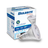 Bulbrite 10 Watt Dimmable Flood PAR30LN Medium (E26) LED Bulb - 800 Lumens, 3000K, and 90 CRI