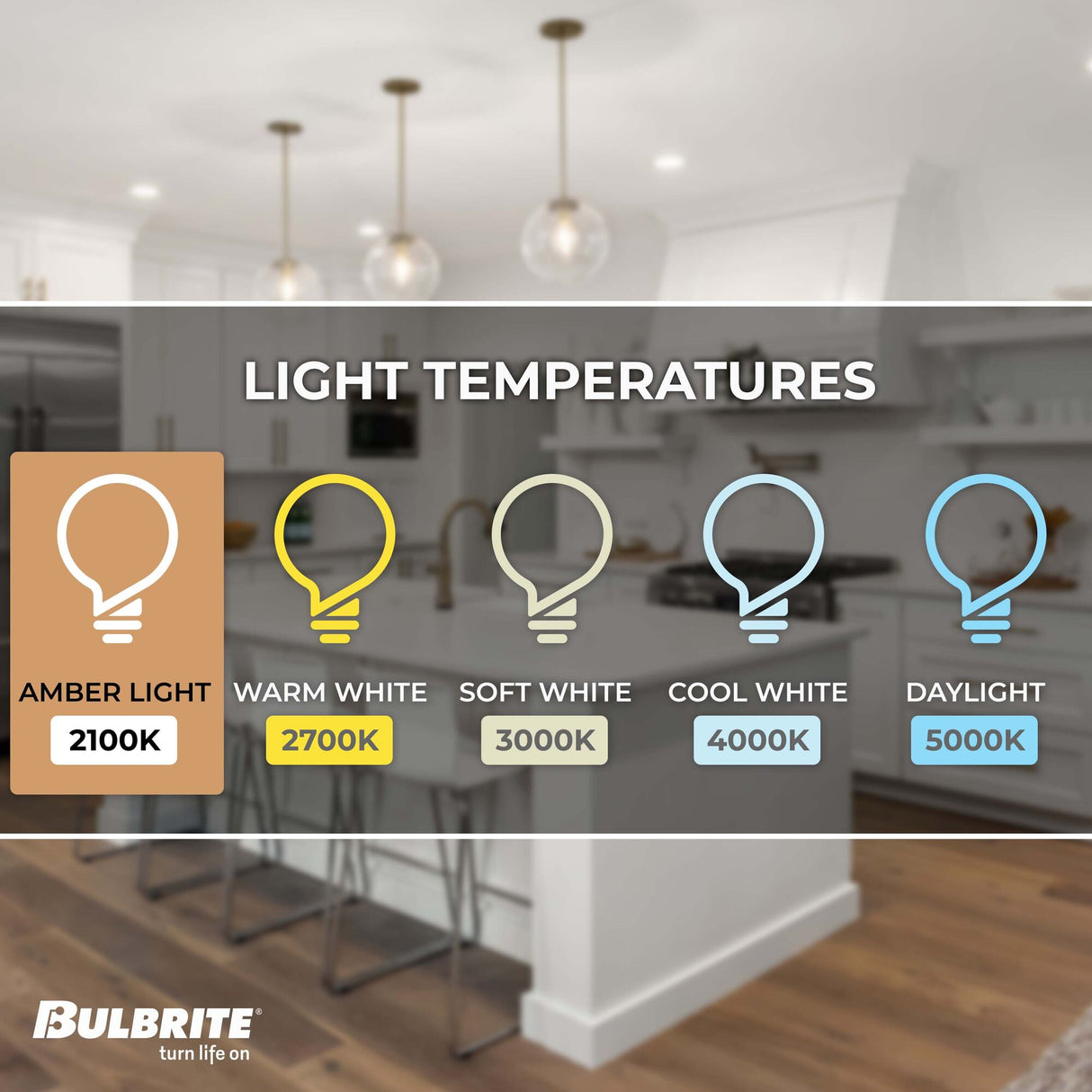 Bulbrite LED Grand Spiral Filament Olive Shaped Light Bulb, 60 Watt Equivalent, 2200K, Clear