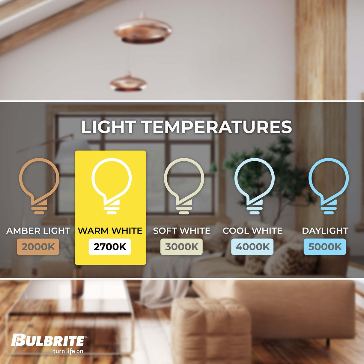 Bulbrite 776767, 8.5 Watt Dimmable Clear Glass G40 LED Light Bulbs with Medium (E26) Screw Base 2700K (Warm White Light), 800 Lumens